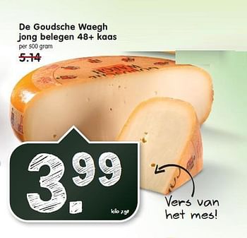 Aanbiedingen De goudsche waegh jong belegen 48+ kaas - De Goudsche Waegh - Geldig van 13/07/2014 tot 19/07/2014 bij Em-té