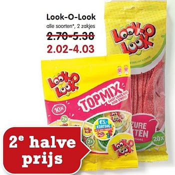 Aanbiedingen Look-o-look - Look-O-Look - Geldig van 13/07/2014 tot 19/07/2014 bij Em-té