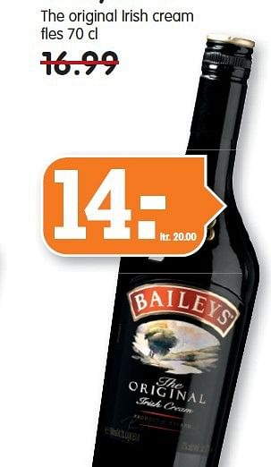 Aanbiedingen Baileys - Baileys - Geldig van 13/07/2014 tot 19/07/2014 bij Em-té