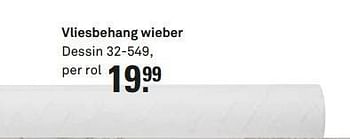 Aanbiedingen Vliesbehang wieber - Huismerk Karwei - Geldig van 13/07/2014 tot 19/07/2014 bij Karwei