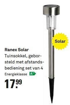 Aanbiedingen Ranex solar - Ranex - Geldig van 13/07/2014 tot 19/07/2014 bij Karwei