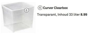 Aanbiedingen Curver clearbox - Curver - Geldig van 13/07/2014 tot 19/07/2014 bij Karwei