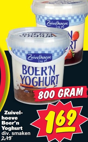 Aanbiedingen Zuivelhoeve boer`n yoghurt - De Zuivelhoeve - Geldig van 14/07/2014 tot 20/07/2014 bij Nettorama