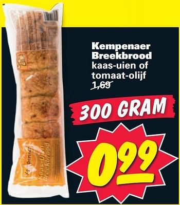 Aanbiedingen Kempenaer breekbrood - Kempenaer - Geldig van 14/07/2014 tot 20/07/2014 bij Nettorama