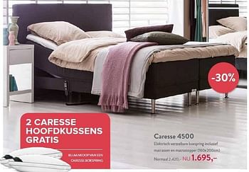 Aanbiedingen Caresse 4500 - Huismerk - BeterMeubel - Geldig van 14/07/2014 tot 20/07/2014 bij Goossens Wonen & Slapen