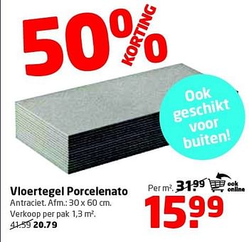 Aanbiedingen Vloertegel porcelenato - Huismerk - Formido - Geldig van 14/07/2014 tot 21/07/2014 bij Formido