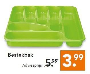 Aanbiedingen Bestekbak - Huismerk - Blokker - Geldig van 14/07/2014 tot 23/07/2014 bij Blokker