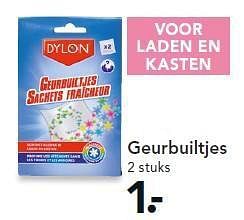 Aanbiedingen Geurbuiltjes - Dylon - Geldig van 14/07/2014 tot 23/07/2014 bij Blokker