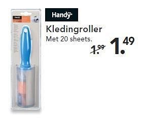 Aanbiedingen Kledingroller - Handy - Geldig van 14/07/2014 tot 23/07/2014 bij Blokker