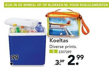 Aanbiedingen Koeltas - Huismerk - Blokker - Geldig van 14/07/2014 tot 23/07/2014 bij Blokker