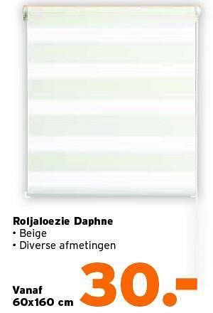 Aanbiedingen Roljaloezie daphne - Huismerk - Kwantum - Geldig van 14/07/2014 tot 27/07/2014 bij Kwantum