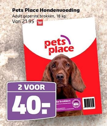 Aanbiedingen Pets place hondenvoeding - Huismerk - Pets Place - Geldig van 14/07/2014 tot 27/07/2014 bij Pets Place