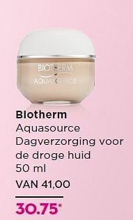 Aanbiedingen Biotherm - Biotherm - Geldig van 14/07/2014 tot 01/08/2014 bij Ici Paris XL