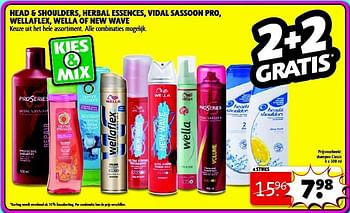 Aanbiedingen Shampoo classic - Head &amp; Shoulders - Geldig van 15/07/2014 tot 20/07/2014 bij Kruidvat