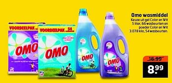 Aanbiedingen Omo wasmiddel - Omo - Geldig van 15/07/2014 tot 27/07/2014 bij Trekpleister