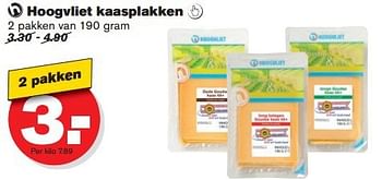Aanbiedingen Hoogvliet kaasplakken - Huismerk - Hoogvliet - Geldig van 16/07/2014 tot 22/07/2014 bij Hoogvliet