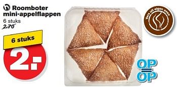 Aanbiedingen Roomboter mini-appelflappen - Huismerk - Hoogvliet - Geldig van 16/07/2014 tot 22/07/2014 bij Hoogvliet
