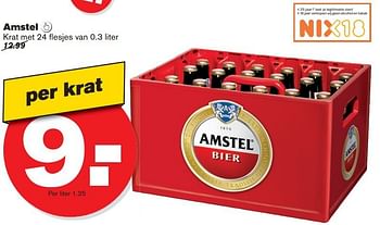 Aanbiedingen Amstel - Amstel - Geldig van 16/07/2014 tot 22/07/2014 bij Hoogvliet