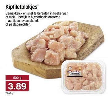 Aanbiedingen Kipfiletblokjes - Huismerk - Aldi - Geldig van 16/07/2014 tot 22/07/2014 bij Aldi