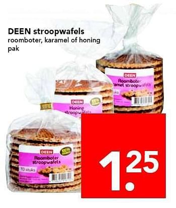 Aanbiedingen Deen stroopwafels - Huismerk deen supermarkt - Geldig van 20/07/2014 tot 26/07/2014 bij Deen Supermarkten