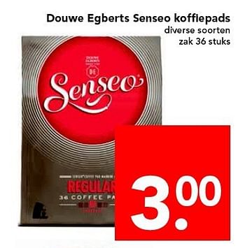 Aanbiedingen Douwe egberts senseo koffiepads - Douwe Egberts - Geldig van 20/07/2014 tot 26/07/2014 bij Deen Supermarkten