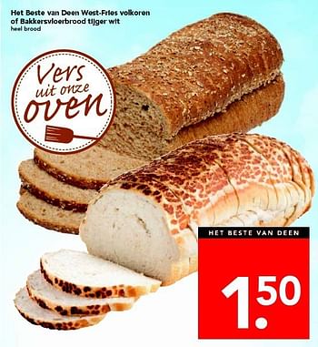 Aanbiedingen Het beste van deen west-fries volkoren - Huismerk deen supermarkt - Geldig van 20/07/2014 tot 26/07/2014 bij Deen Supermarkten