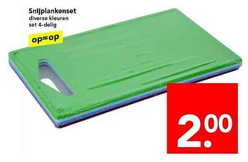 Aanbiedingen Snijplankenset - Huismerk deen supermarkt - Geldig van 20/07/2014 tot 26/07/2014 bij Deen Supermarkten