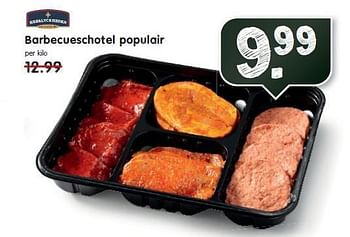 Aanbiedingen Barbecueschotel populair - Huismerk - Em-té - Geldig van 20/07/2014 tot 26/07/2014 bij Em-té