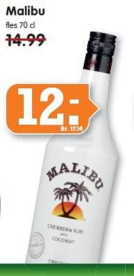 Aanbiedingen Malibu - Malibu - Geldig van 20/07/2014 tot 26/07/2014 bij Em-té