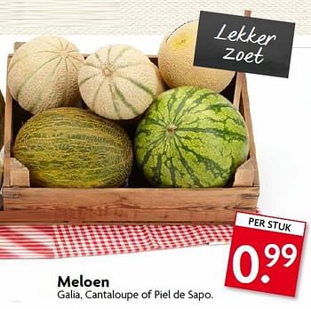 Aanbiedingen Meloen - Huismerk - Deka Markt - Geldig van 20/07/2014 tot 26/07/2014 bij Deka Markt