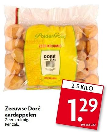 Aanbiedingen Zeeuwse doré aardappelen - Polder Goud - Geldig van 20/07/2014 tot 26/07/2014 bij Deka Markt