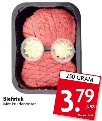 Aanbiedingen Biefstuk - Huismerk - Deka Markt - Geldig van 20/07/2014 tot 26/07/2014 bij Deka Markt