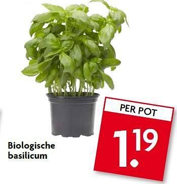 Aanbiedingen Biologische basilicum - Huismerk - Deka Markt - Geldig van 20/07/2014 tot 26/07/2014 bij Deka Markt