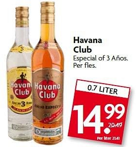 Aanbiedingen Havana club - Havana club - Geldig van 20/07/2014 tot 26/07/2014 bij Deka Markt
