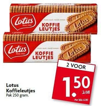 Aanbiedingen Lotus koffieleutjes - Lotus Nalys - Geldig van 20/07/2014 tot 26/07/2014 bij Deka Markt