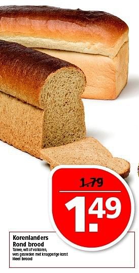 Aanbiedingen Korenlanders rond brood - Korenlanders - Geldig van 20/07/2014 tot 28/07/2014 bij Plus