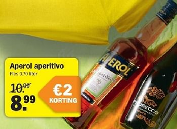 Aanbiedingen Aperol aperitivo - Aperol - Geldig van 21/07/2014 tot 27/07/2014 bij Albert Heijn