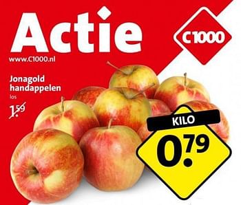 Aanbiedingen Jonagold handappelen - Huismerk - C1000 Supermarkten - Geldig van 21/07/2014 tot 22/07/2014 bij C1000