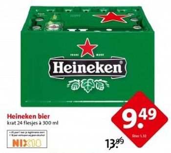 Aanbiedingen Heineken bier - Heineken - Geldig van 21/07/2014 tot 22/07/2014 bij C1000