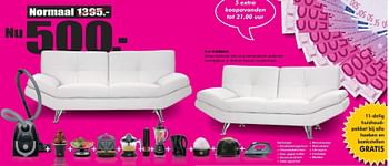 Aanbiedingen 3+2 kansas - Huismerk - Seats and Sofas - Geldig van 21/07/2014 tot 26/07/2014 bij Seats and Sofas