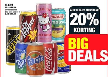 Aanbiedingen Frisdrank - Coca Cola - Geldig van 21/07/2014 tot 03/08/2014 bij Big Bazar