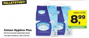 Aanbiedingen Catsan hygiene plus - Catsan - Geldig van 21/07/2014 tot 03/08/2014 bij Jumper
