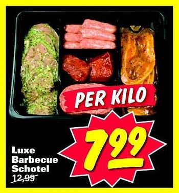 Aanbiedingen Luxe barbecue schotel - Huismerk - Nettorama - Geldig van 21/07/2014 tot 27/07/2014 bij Nettorama