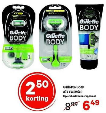 Aanbiedingen Gillette body - Gillette - Geldig van 21/07/2014 tot 03/08/2014 bij Etos