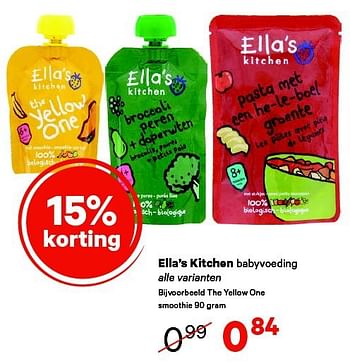 Aanbiedingen Ella`s kitchen babyvoeding - Huismerk - Etos - Geldig van 21/07/2014 tot 03/08/2014 bij Etos