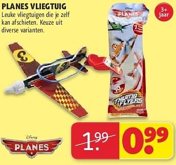 Aanbiedingen Planes vliegtuig - Disney - Geldig van 22/07/2014 tot 03/08/2014 bij Kruidvat