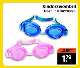 Aanbiedingen Kinderzwembril - Huismerk - Trekpleister - Geldig van 22/07/2014 tot 27/07/2014 bij Trekpleister