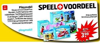Aanbiedingen Playmobil - Playmobil - Geldig van 22/07/2014 tot 27/07/2014 bij Trekpleister