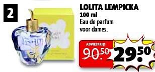 Aanbiedingen Lolita lempicka eau de parfum - Lolita Lempicka - Geldig van 22/07/2014 tot 03/08/2014 bij Kruidvat