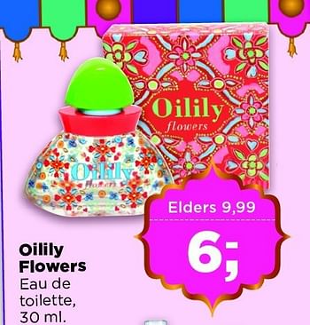 Aanbiedingen Oilily flowers eau de toilette - Oilily - Geldig van 22/07/2014 tot 28/07/2014 bij Dirx Drogisterijen